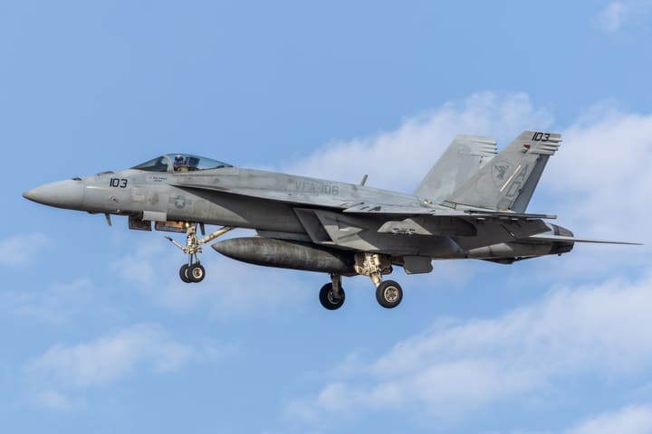 166903, United States Navy · F/A-18E/F Super Hornet