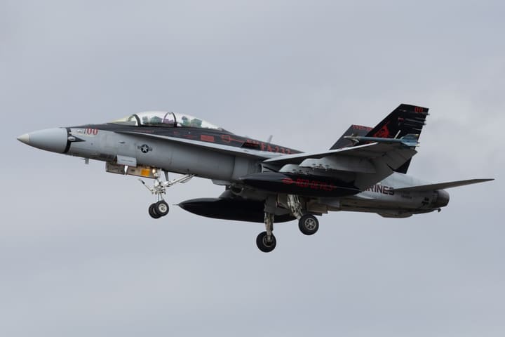 164659, United States Marine Corps · F/A-18D