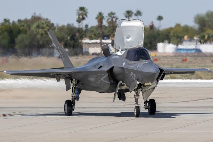 169927, United States Marine Corps · F-35B Lightning II