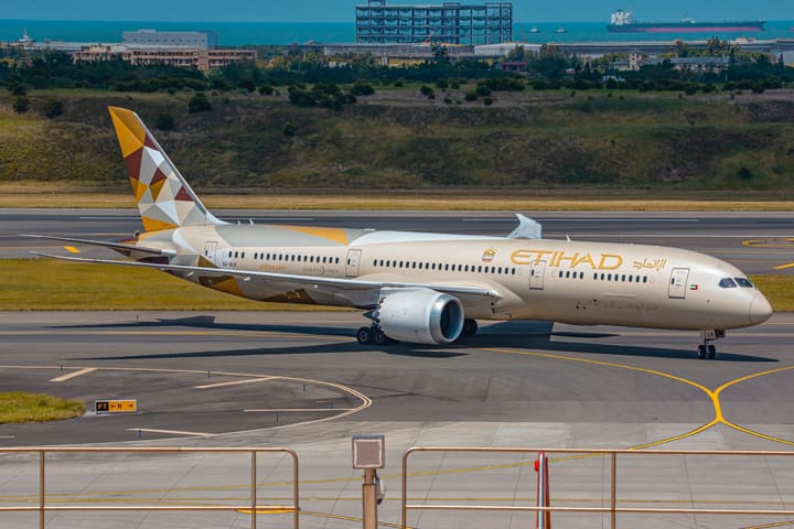 A6-BLK, Etihad Airways · 787-9